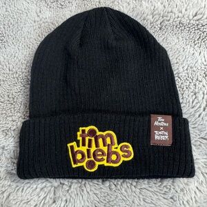 Tim Hortons X Justin Bieber Collab Black Adult Beanie Collectible Winter Snow